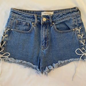PACSUN TIE SHORTS